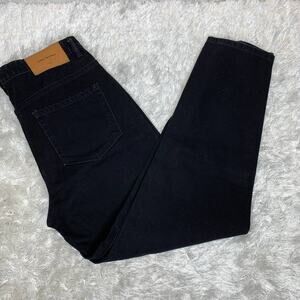 NWT Zara Trafaluc Denimwear Mom Fit Jeans Sz 6 Black
